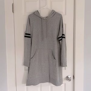 NY & Company Hoodie Sweatshirt Dress